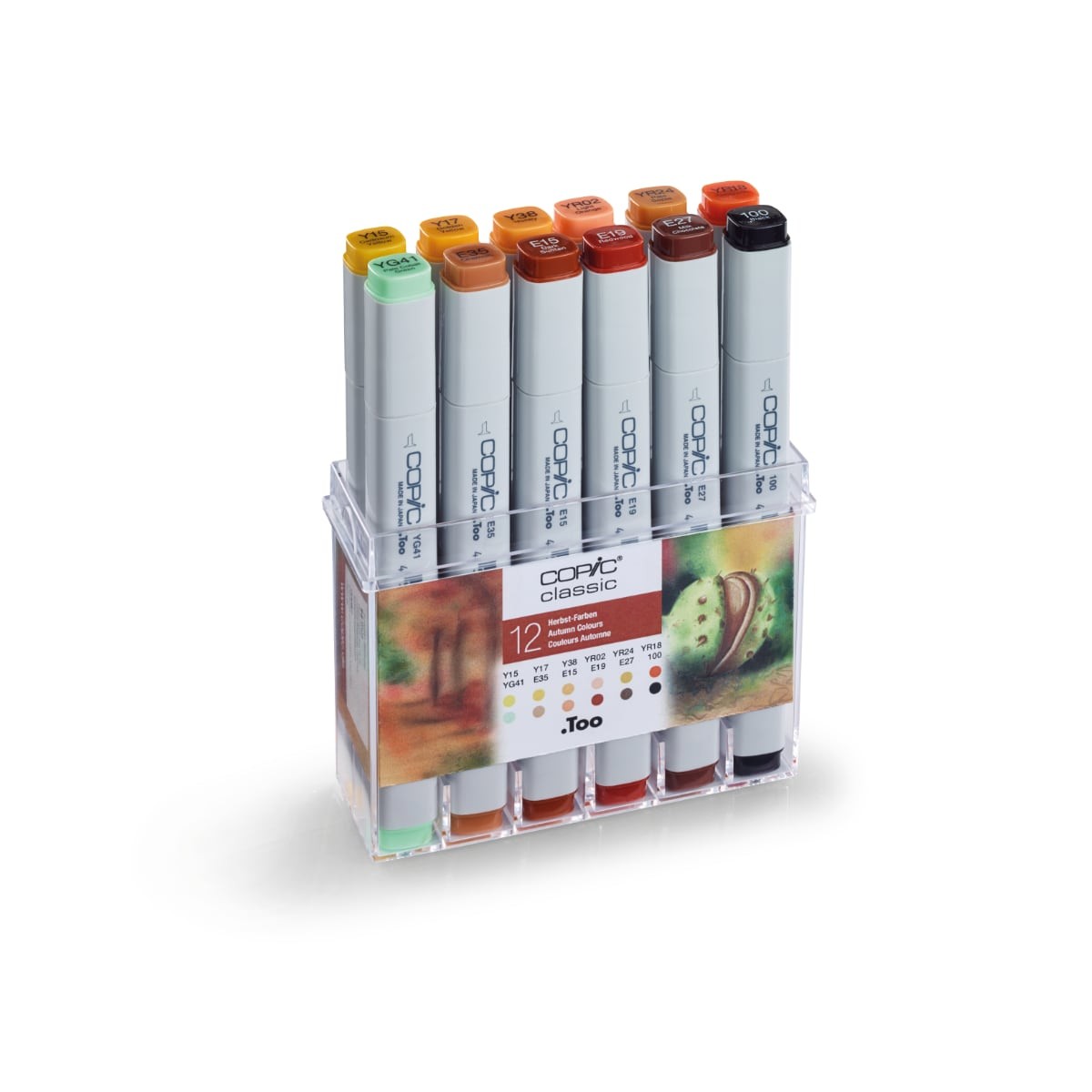 Copic Classic set Autumn colors 12pcs