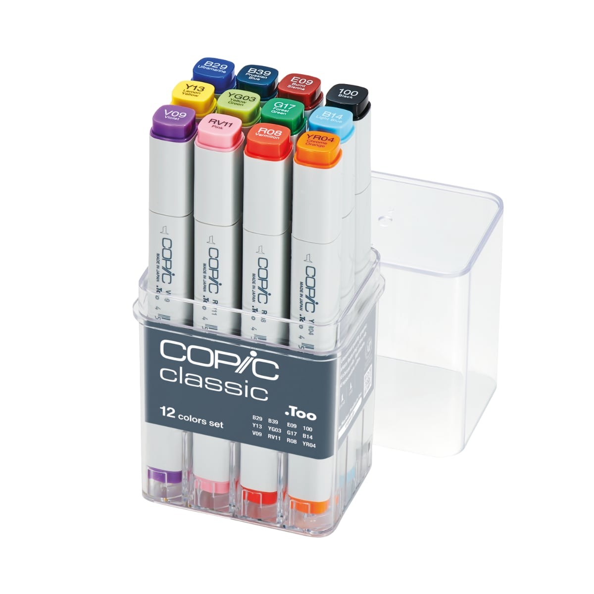 Copic Classic 12 Bright colors set