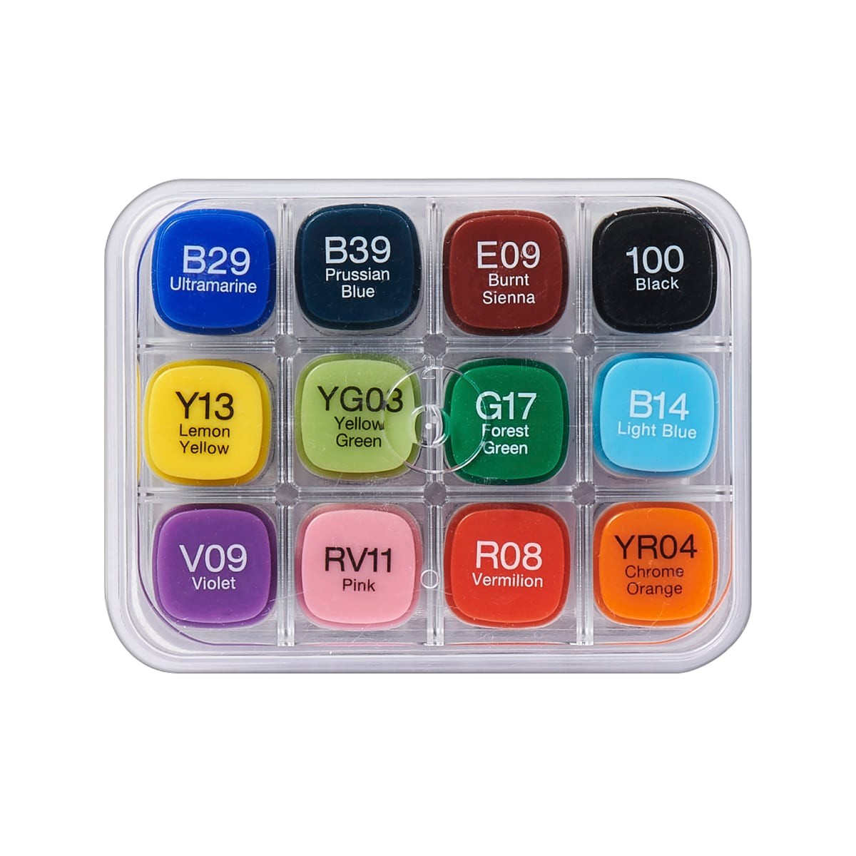 Copic Classic 12 colors set