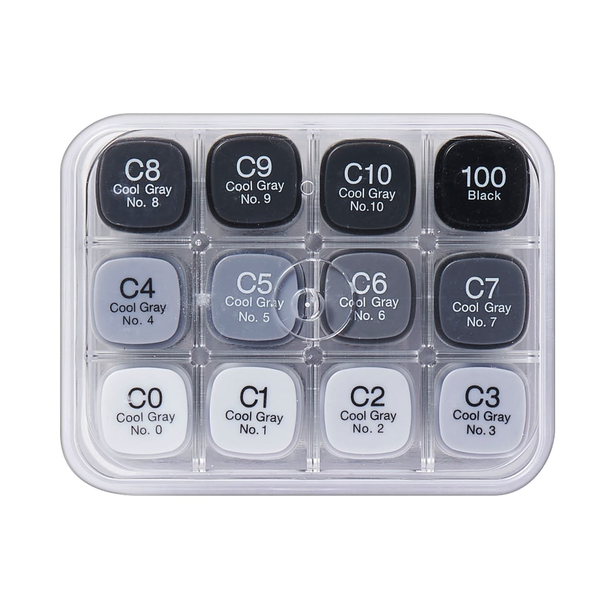 Copic Classic 12 colors set Cool Gray