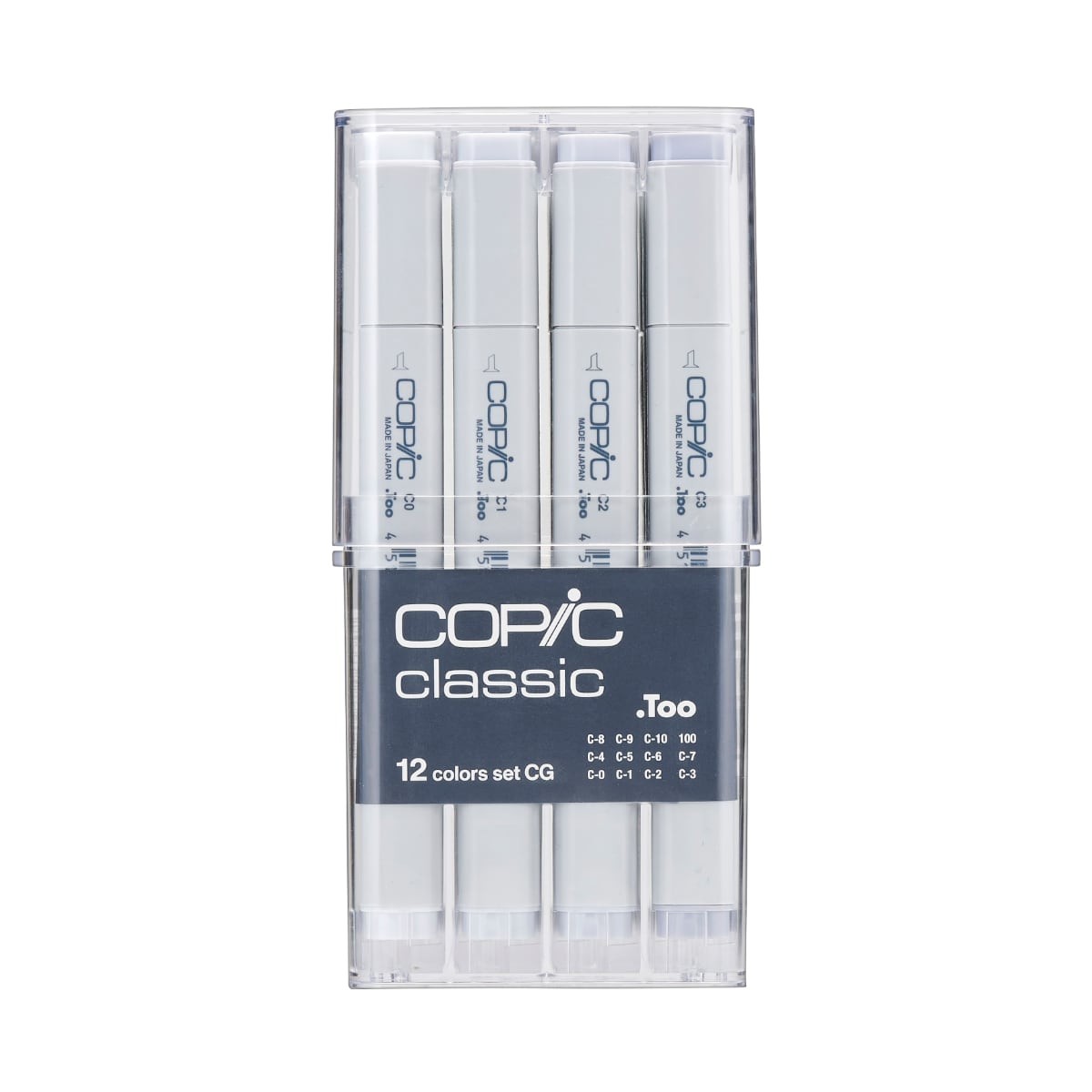 Copic Classic 12 colors set Cool Gray