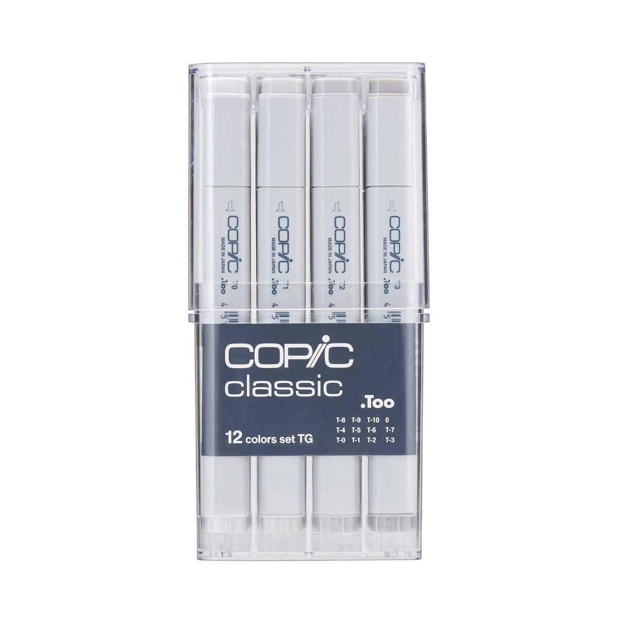 Copic Classic 12 colors set Toner Grays