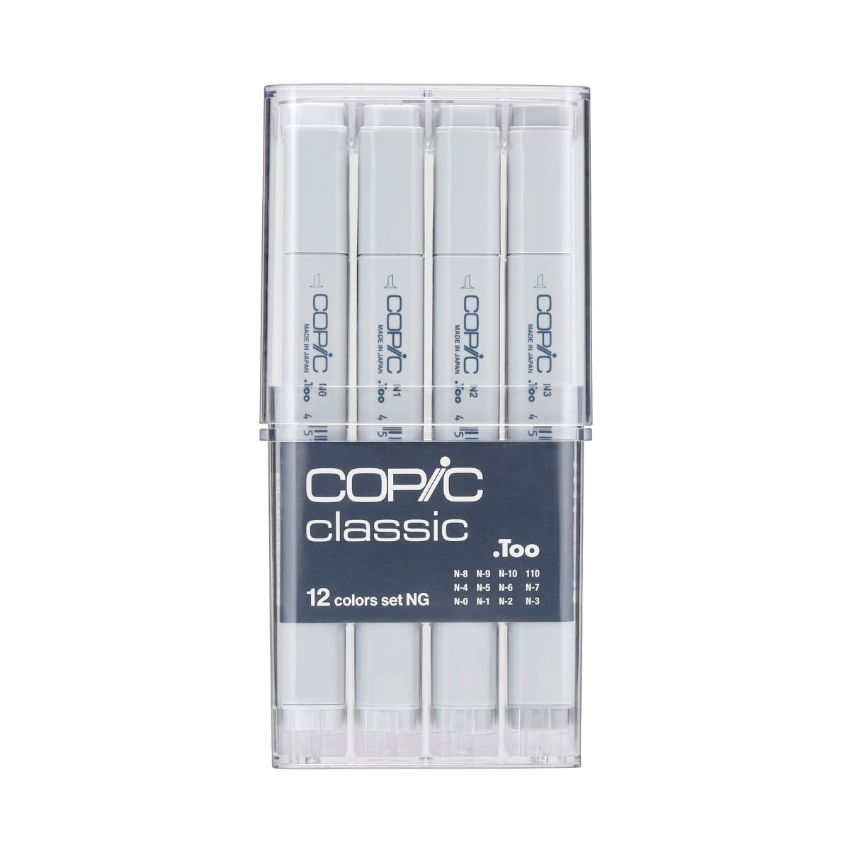 Copic Classic 12 colors set Neutral Grays