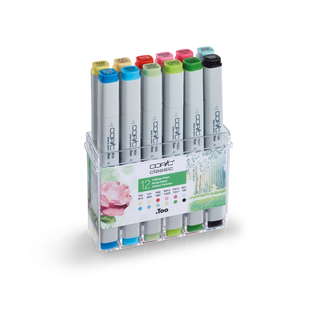 Copic Classic set Spring Colours 12pcs