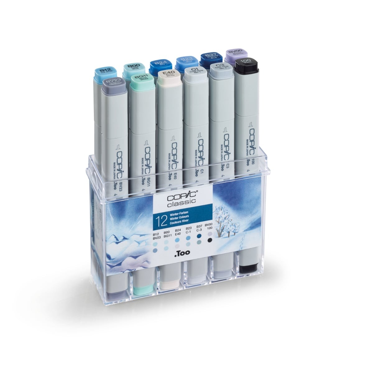 Copic Classic Set Winter colors 12pcs