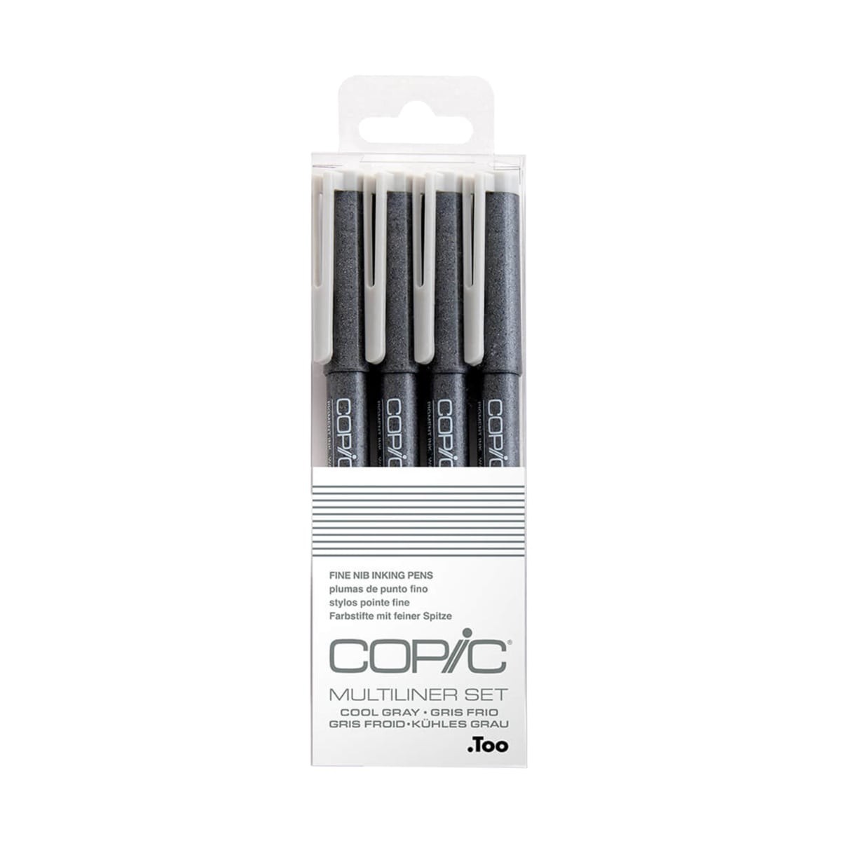 Copic Multiliner Coloured Set Cool Gray Πενάκια σχεδίου