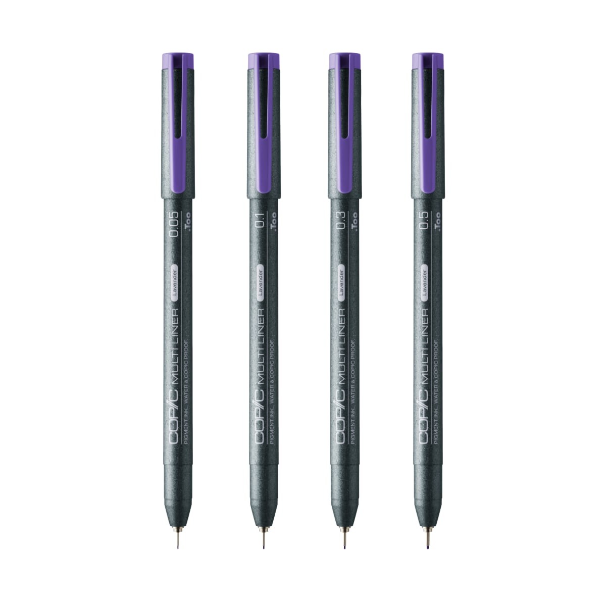 Copic Multiliner Coloured Set Lavender Πενάκια σχεδίου