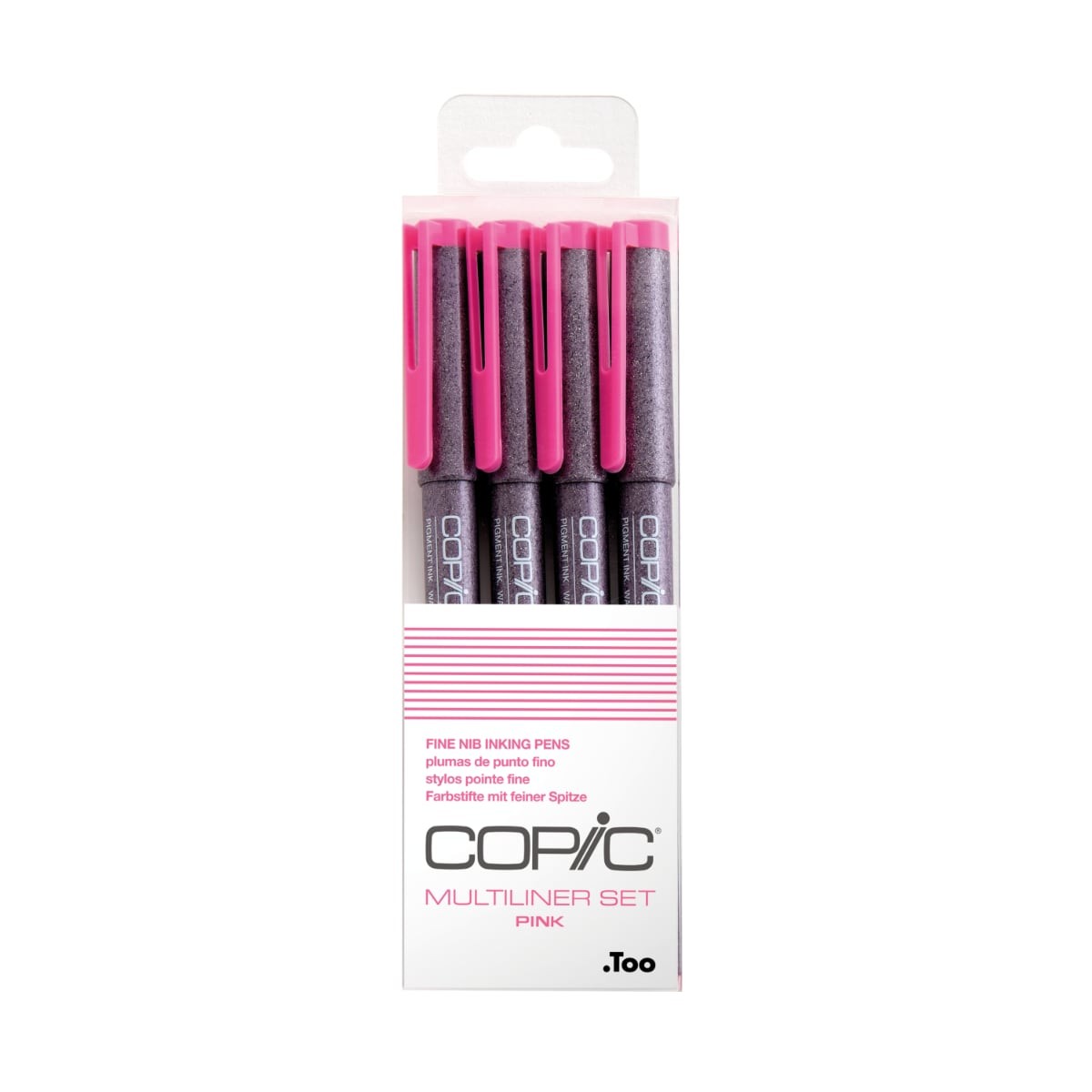 Copic Multiliner Coloured Set Pink Πενάκια σχεδίου