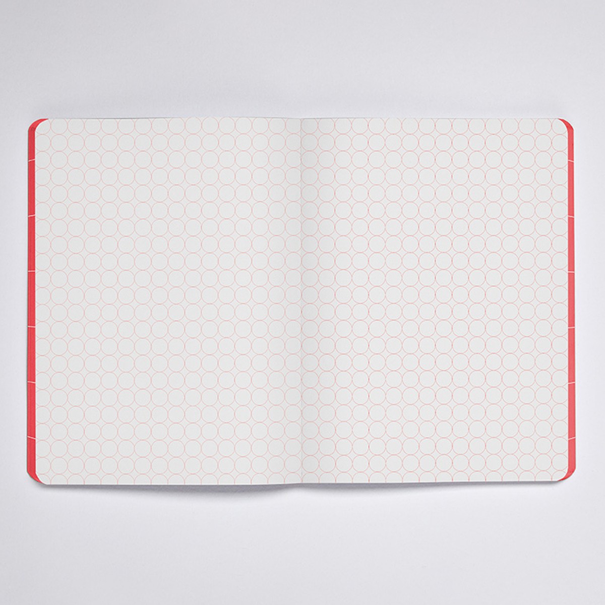nuuna Notebook Break The Grid L Light - RED
