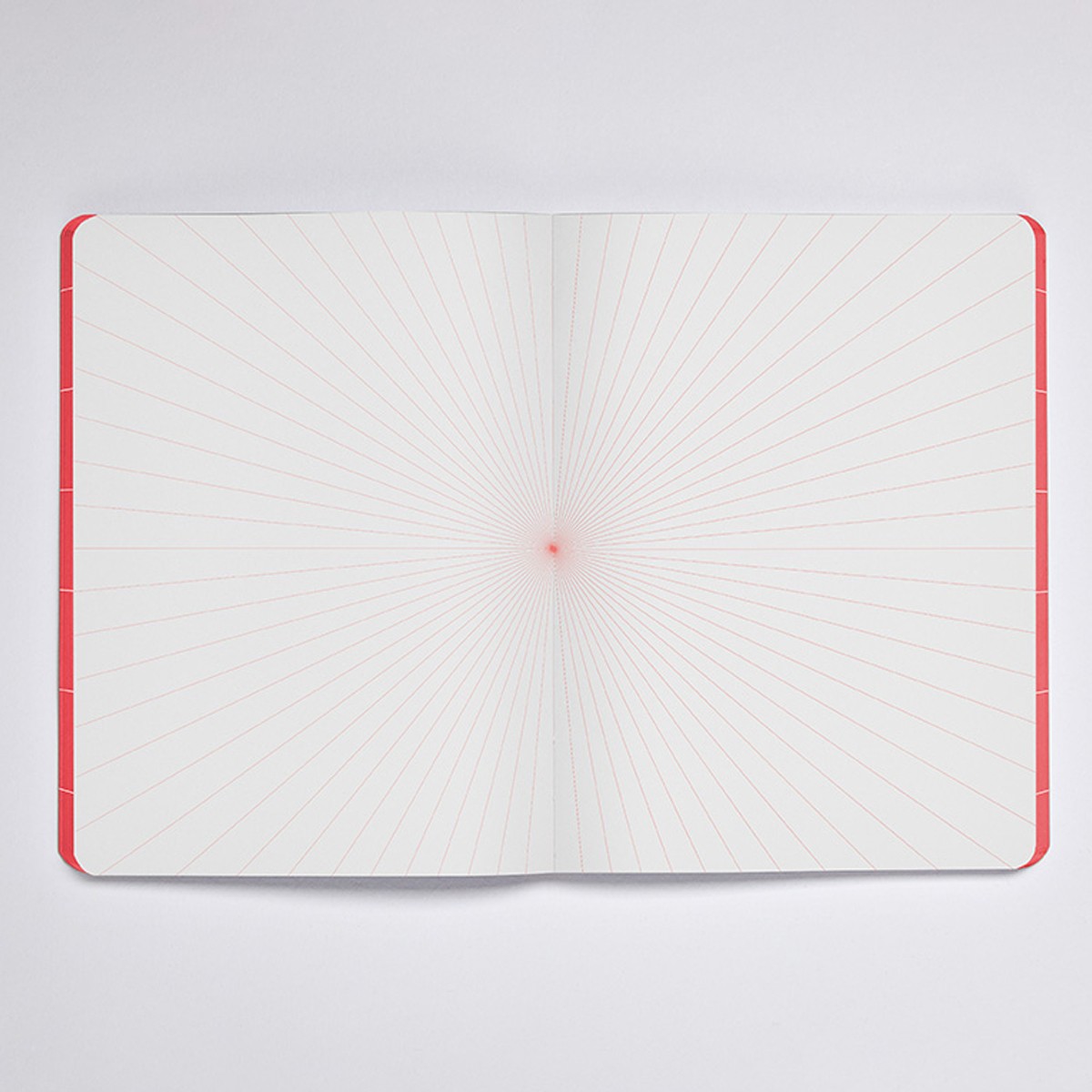 nuuna Notebook Break The Grid L Light - RED