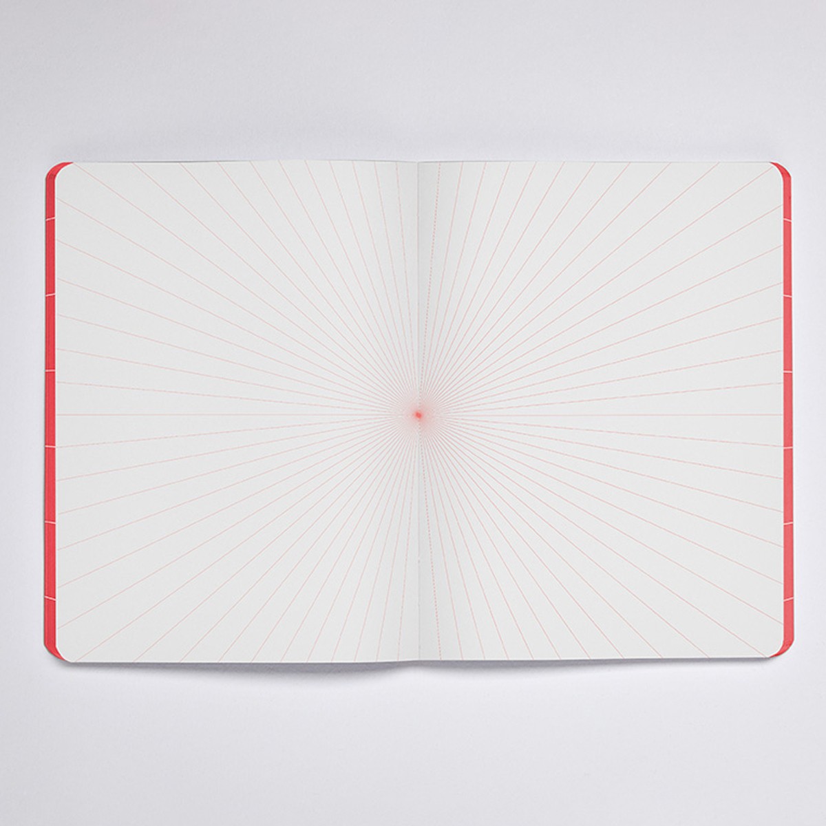 nuuna Notebook Break The Grid L Light - RED