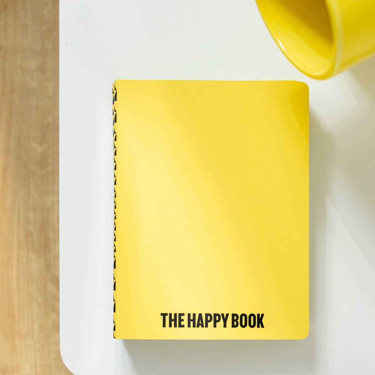 Nuuna Notebook Graphic L - THE HAPPY BOOK BY STEFAN SAGMEISTER