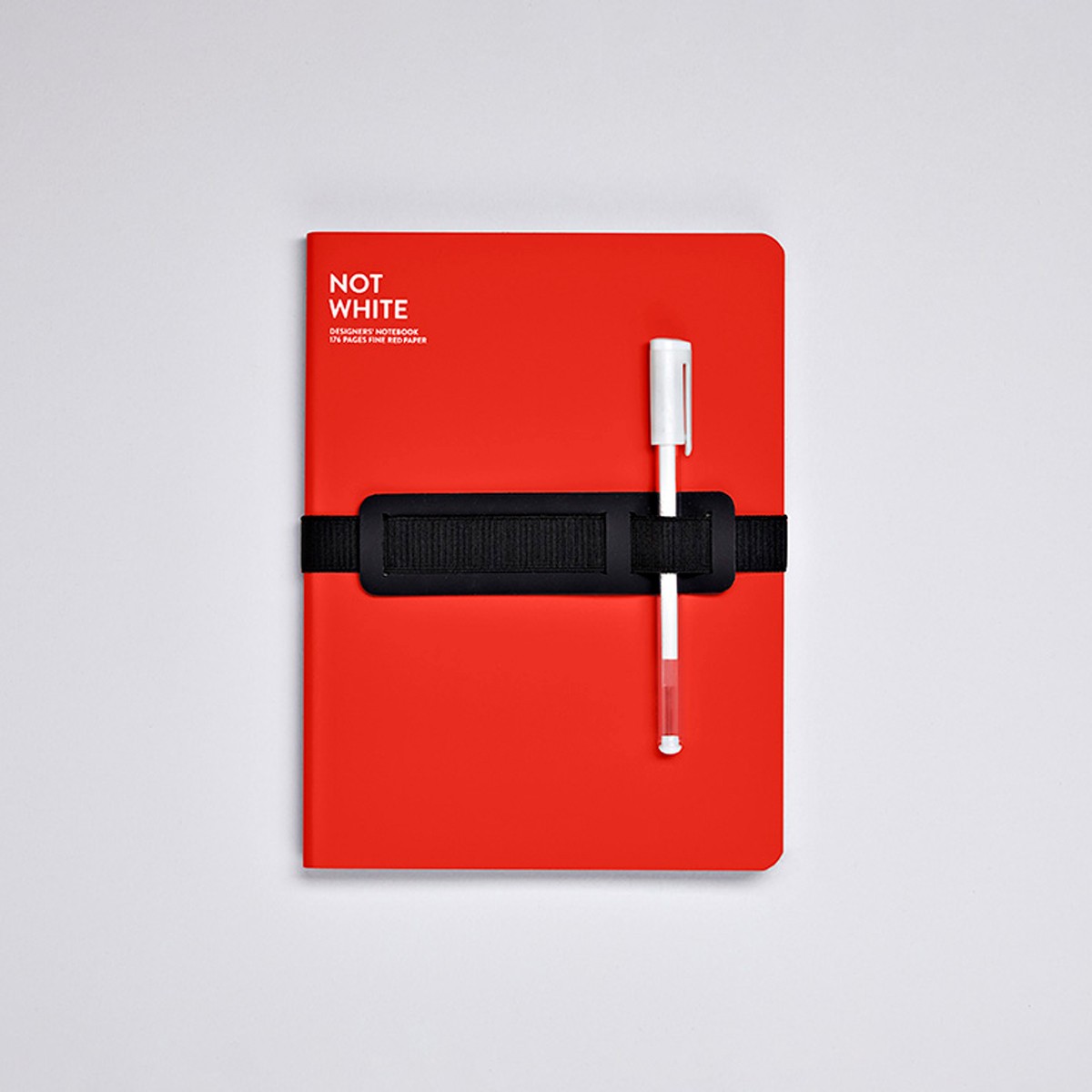 nuuna Notebook Not White L Light - RED