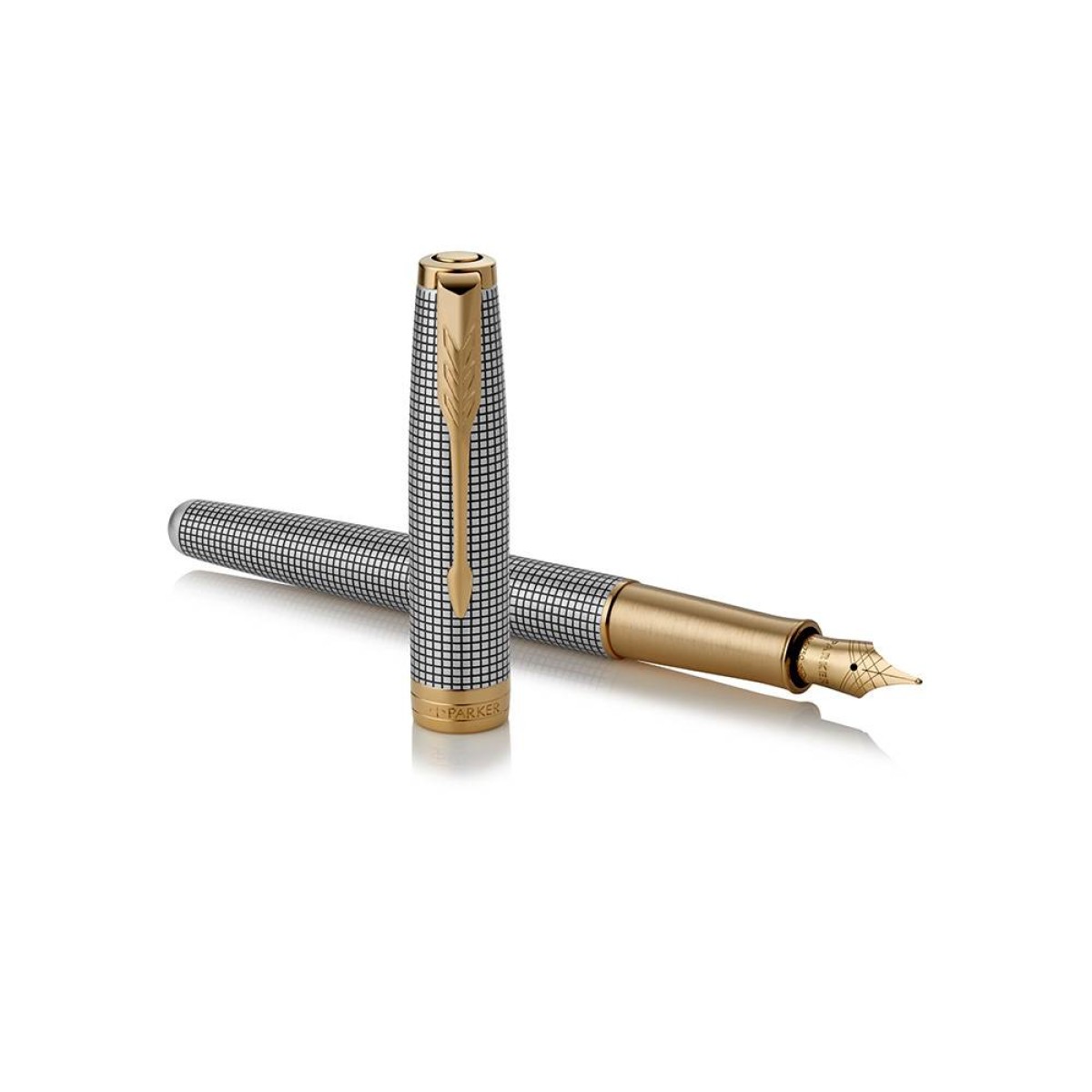 PARKER Sonnet Cisele Silver GT 18k Πένα M