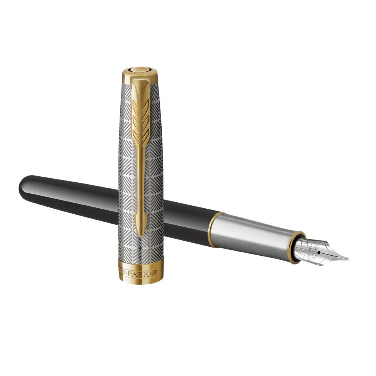 PARKER Sonnet Premium Metal Black GT Πένα M