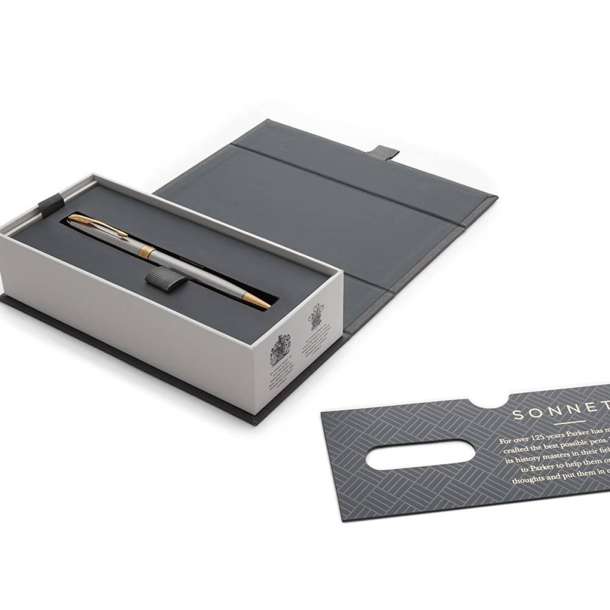 Parker Sonnet Core Stainless Steel GT Στυλό Διαρκείας