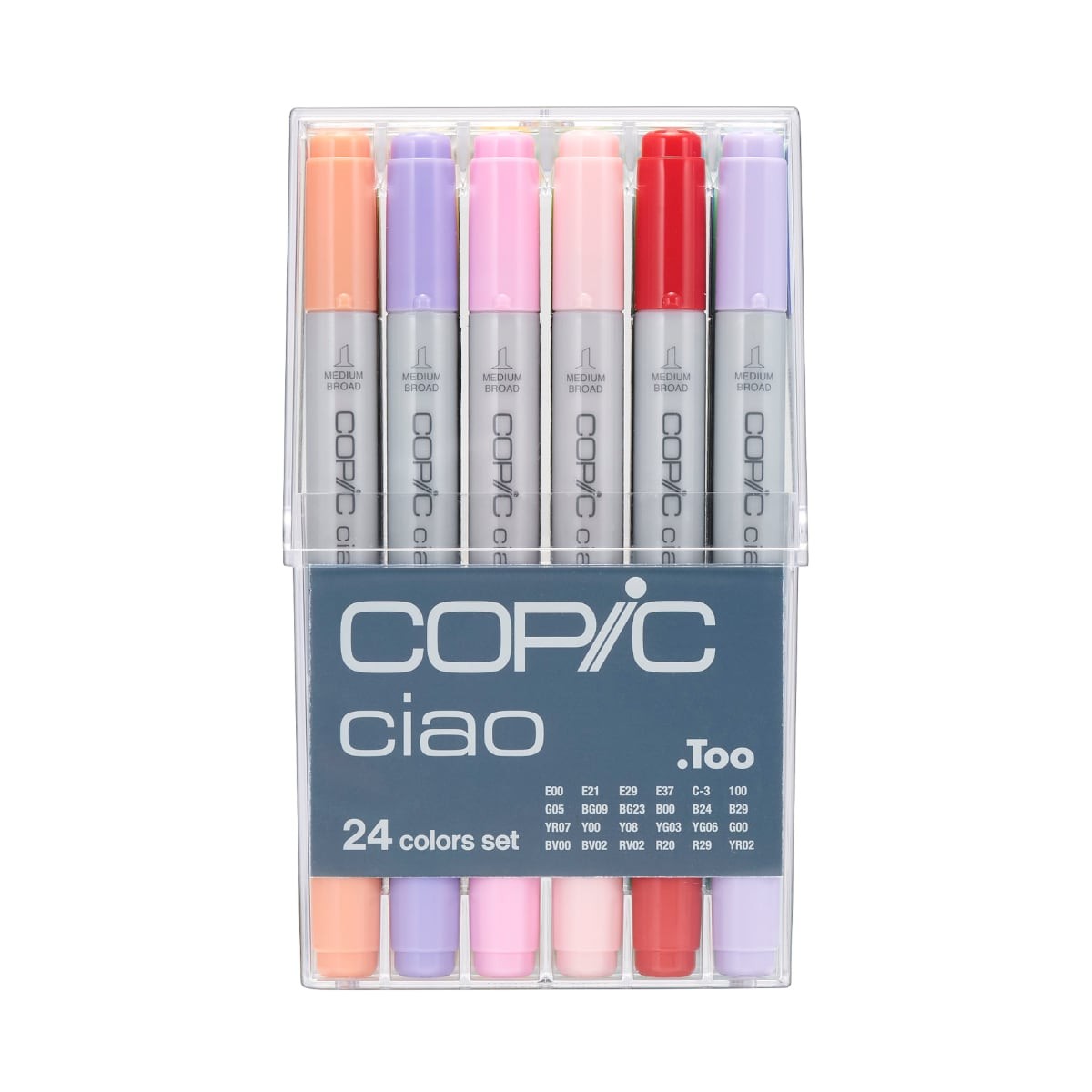 Copic Ciao 24 colors set