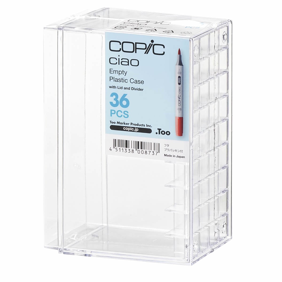 Copic Ciao Empty Plastic Case for 36 markers