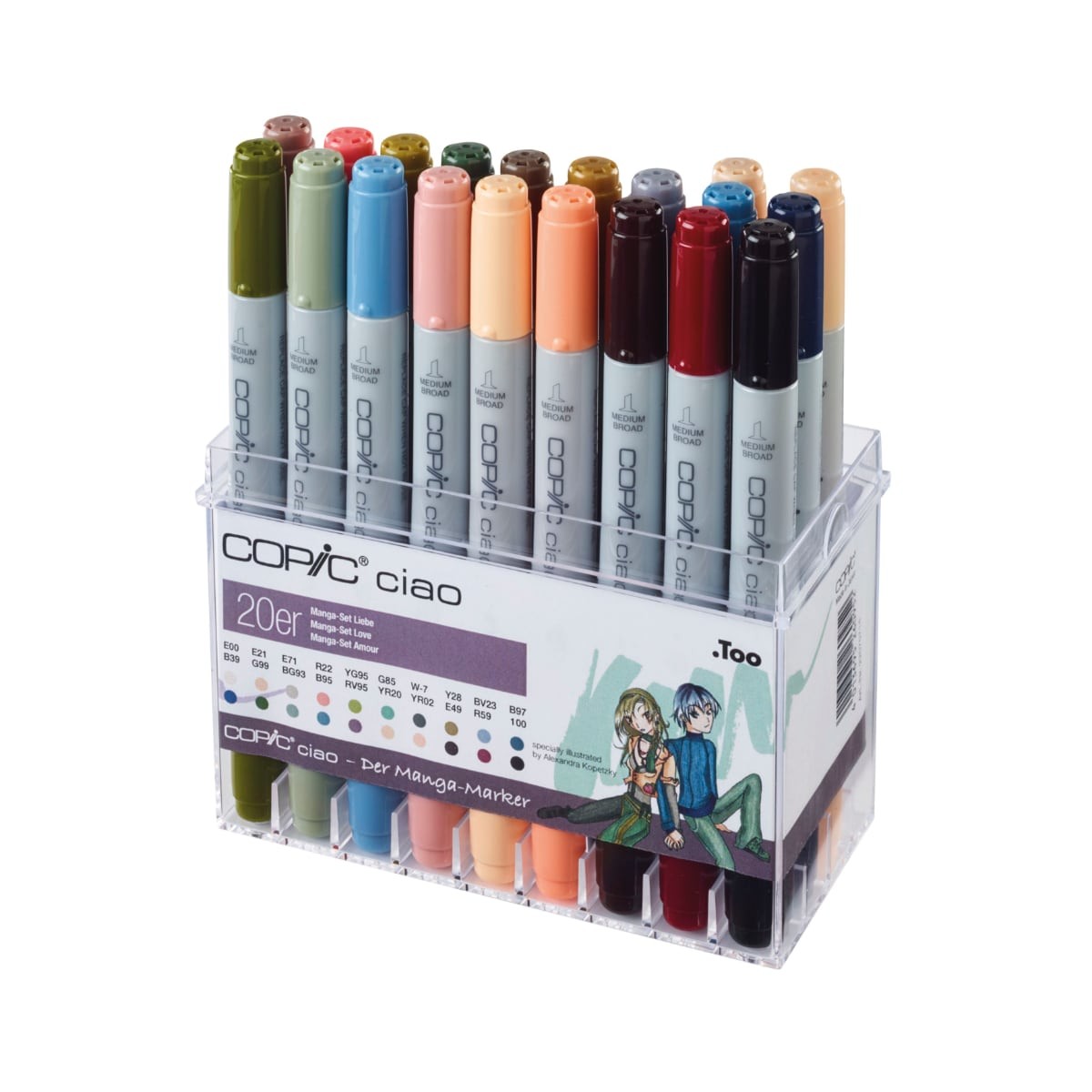 Copic Ciao Set ''Love'' 20pcs