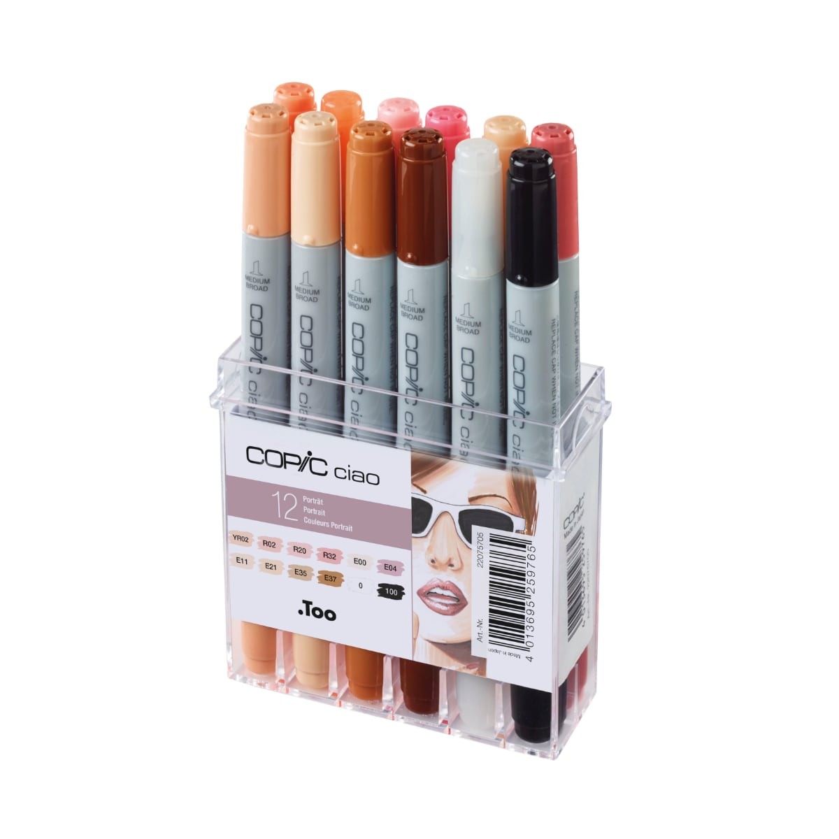 Copic Ciao Set Portrait 12pcs