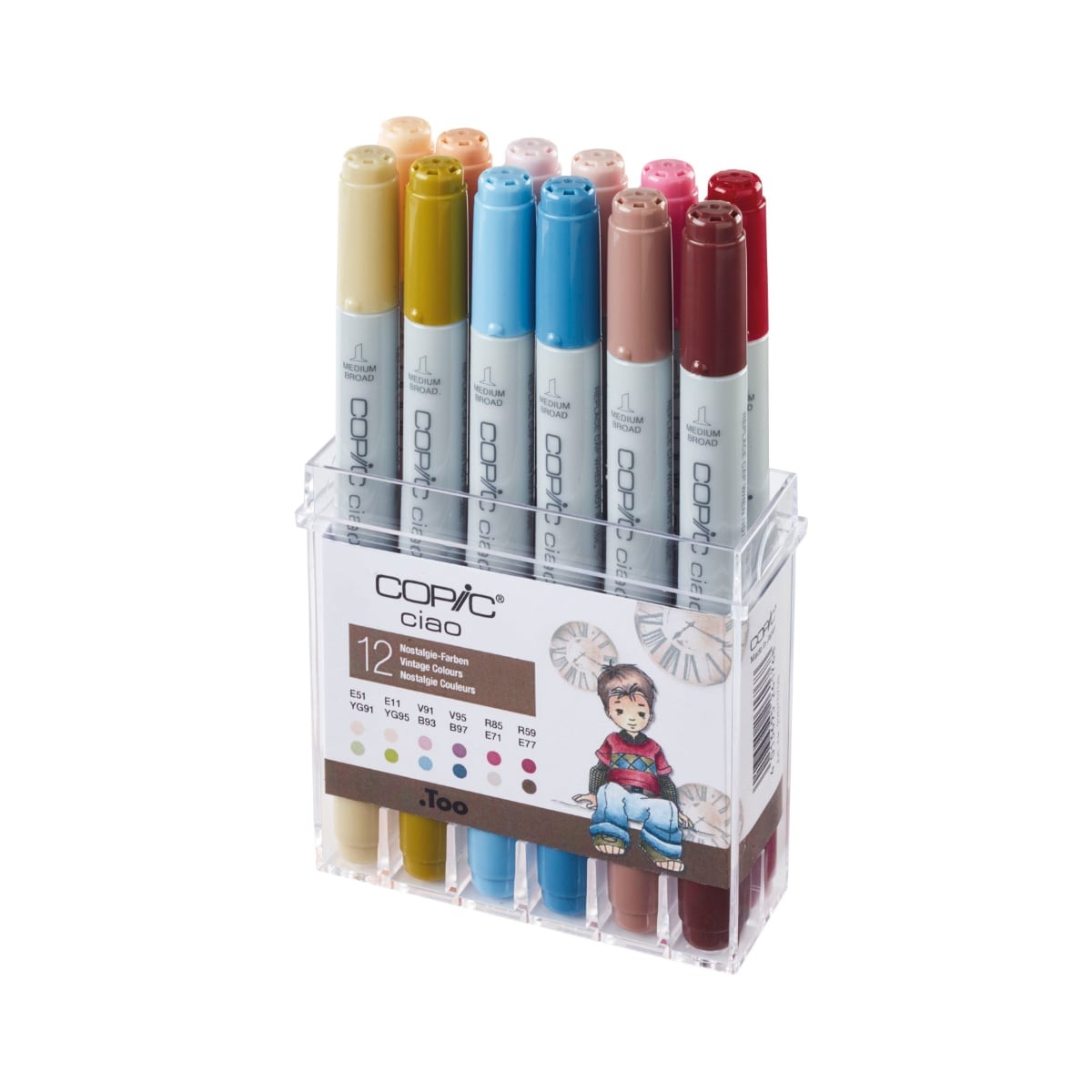 Copic Ciao Set Vintage Colours