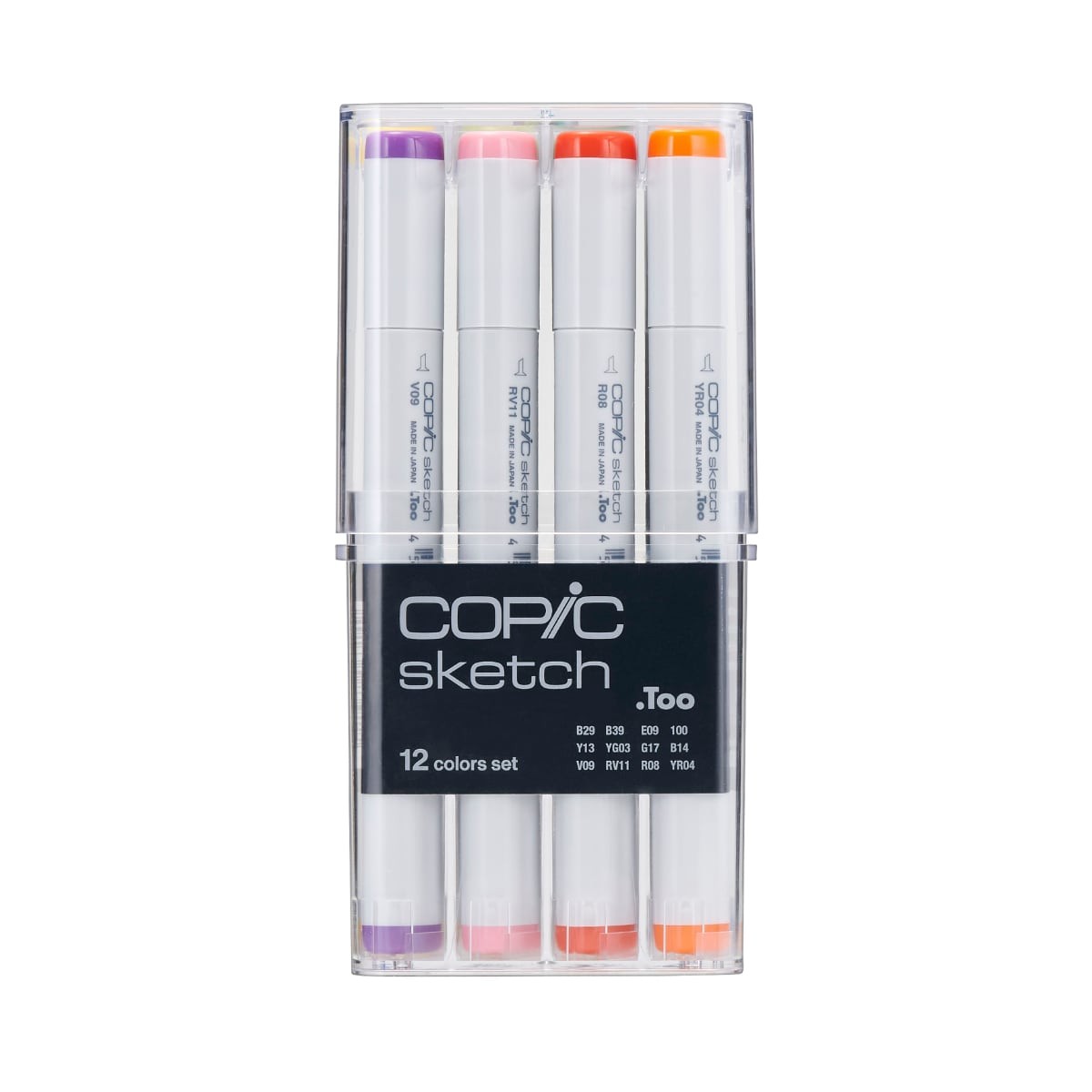 Copic Sketch 12 colours set B