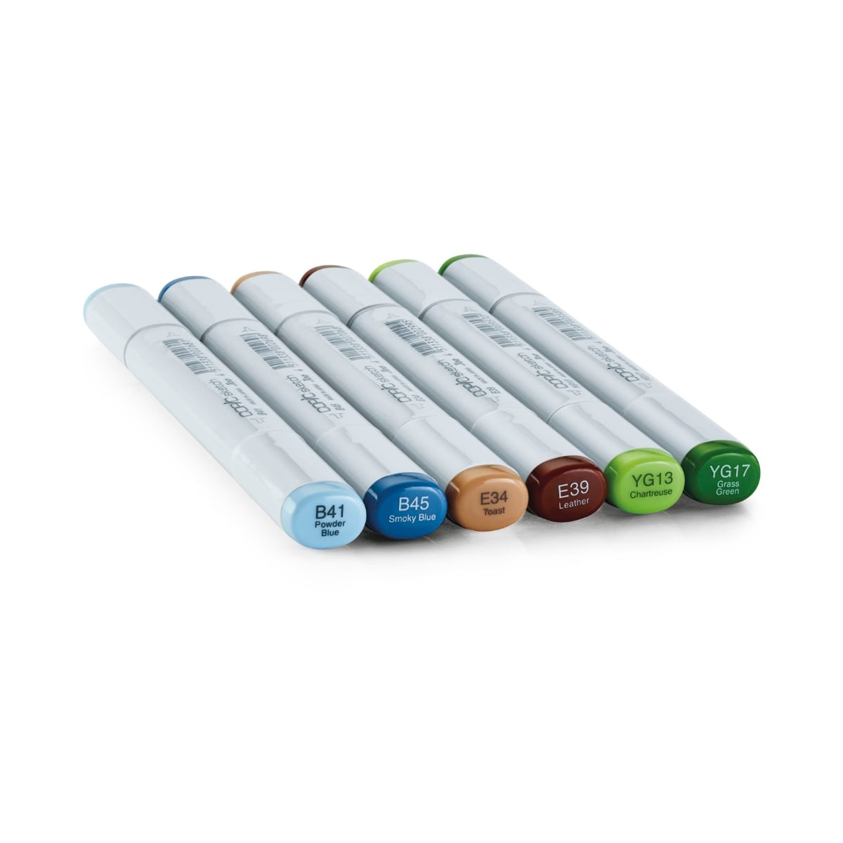 Copic Sketch Set Earth Essentials 6pcs