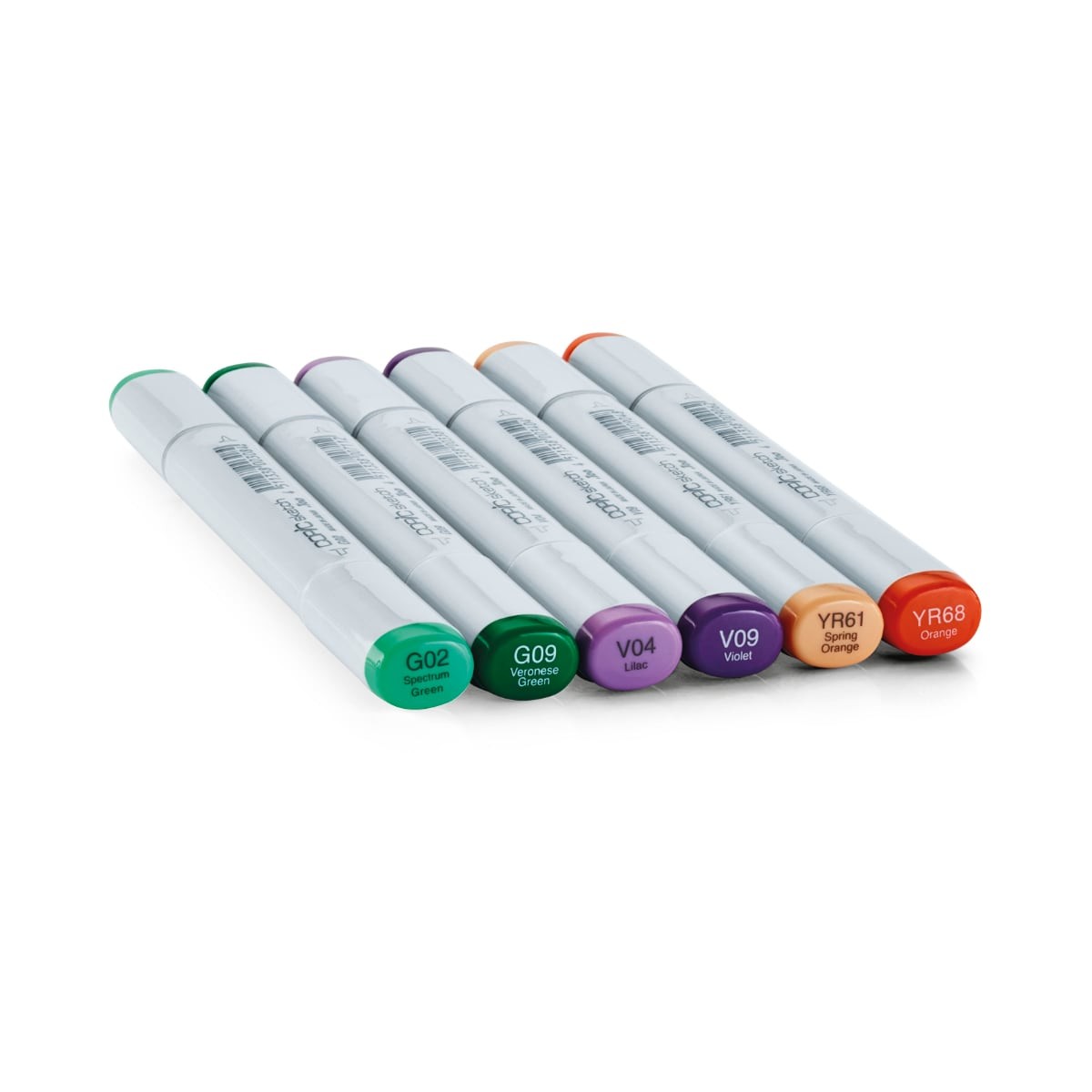 Copic Sketch Set Secondary Tones 6pcs