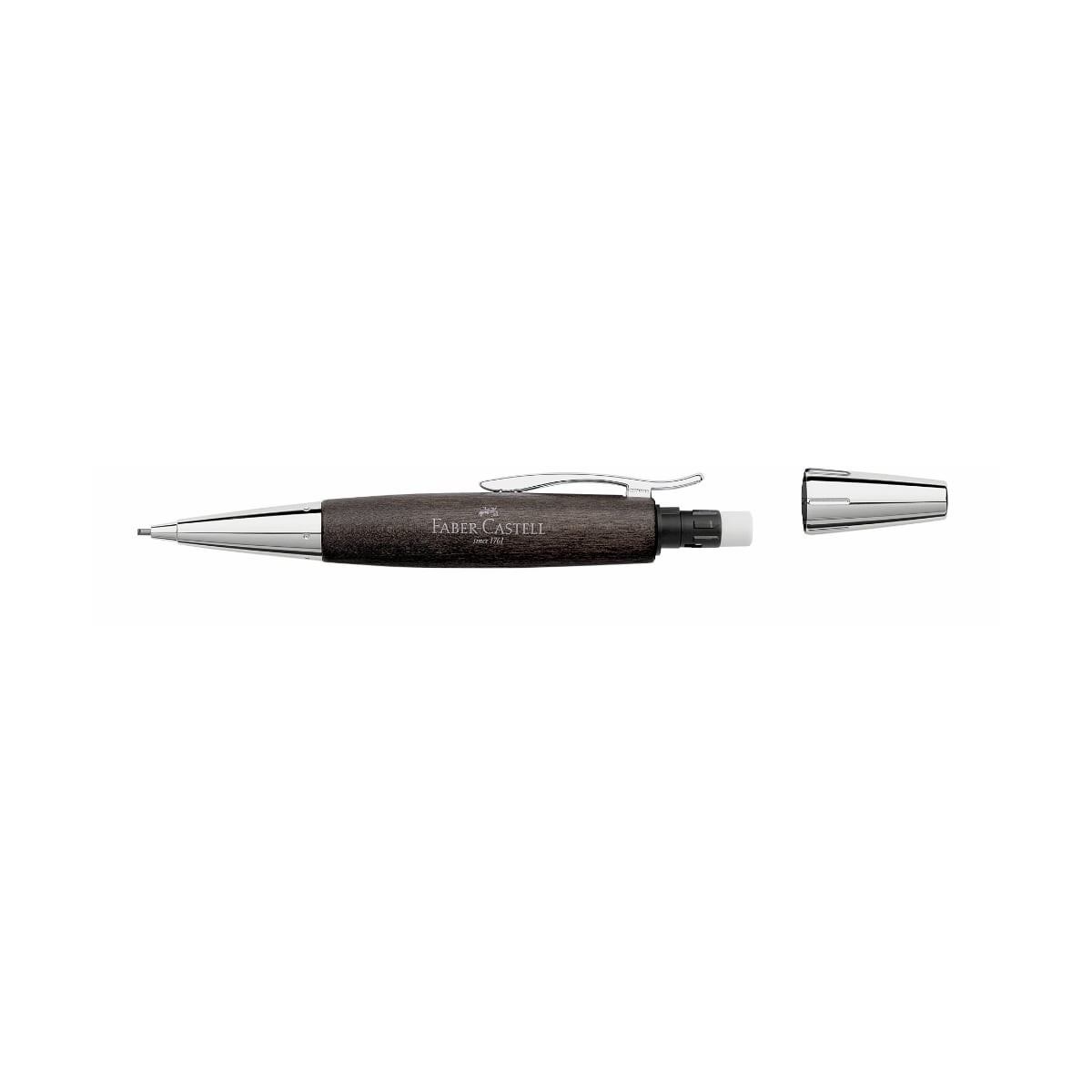 Faber-Castell Μηχανικό Μολύβι E-motion Chrome Black