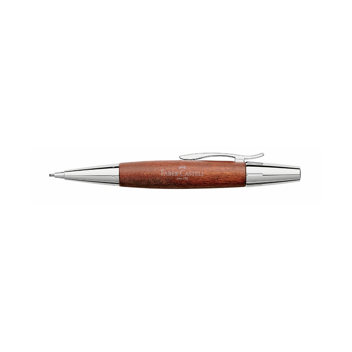 Faber-Castell Μηχανικό Μολύβι E-motion Chrome Brown