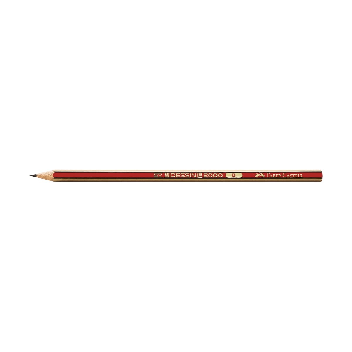 Faber-Castell Μολύβι Dessin Red/Gold Β