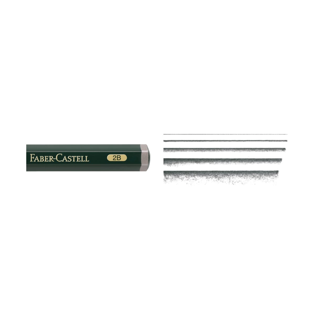 Faber-Castell Μολύβι Σχεδίου 9000 Jumbo 2B