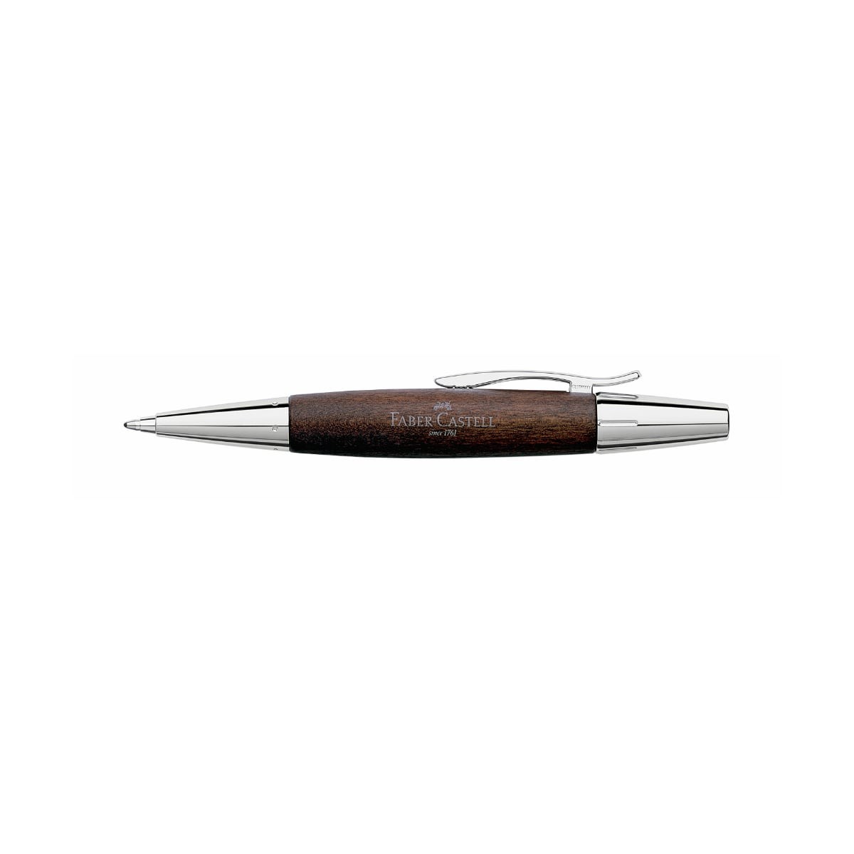 Faber-Castell Στυλό Διαρκείας E-motion Chrome Dark Brown