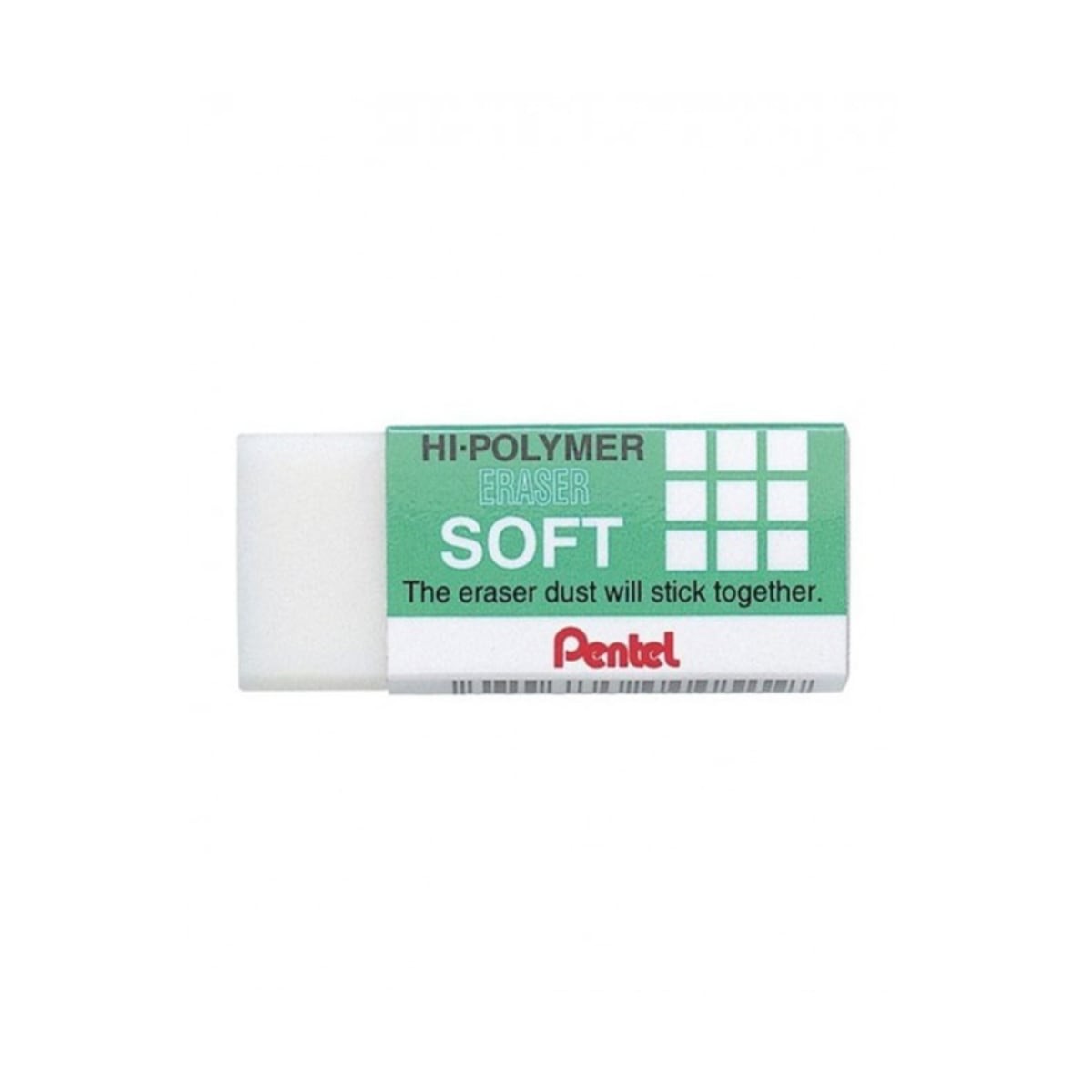 Pentel Hi - Polymer Γόμα Soft Λευκή