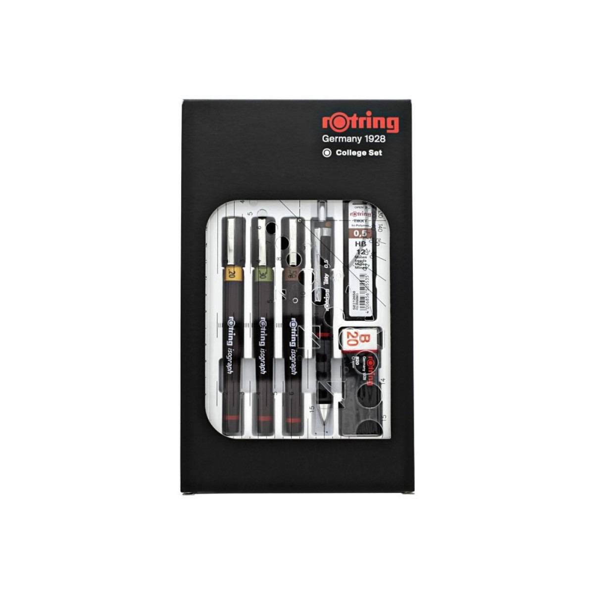 Rotring Isograph Ισογράφοι College Set 0.2 - 0.3 - 0.5