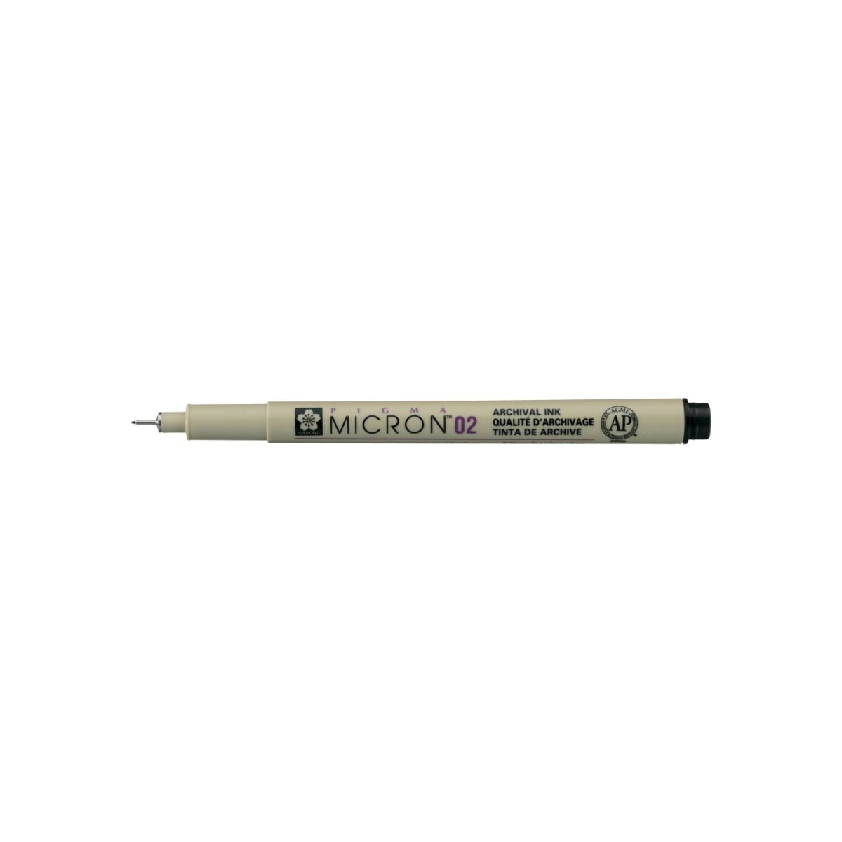 SAKURA Πενάκι Σχεδίου Pigma Micron 02 Black 0.3mm