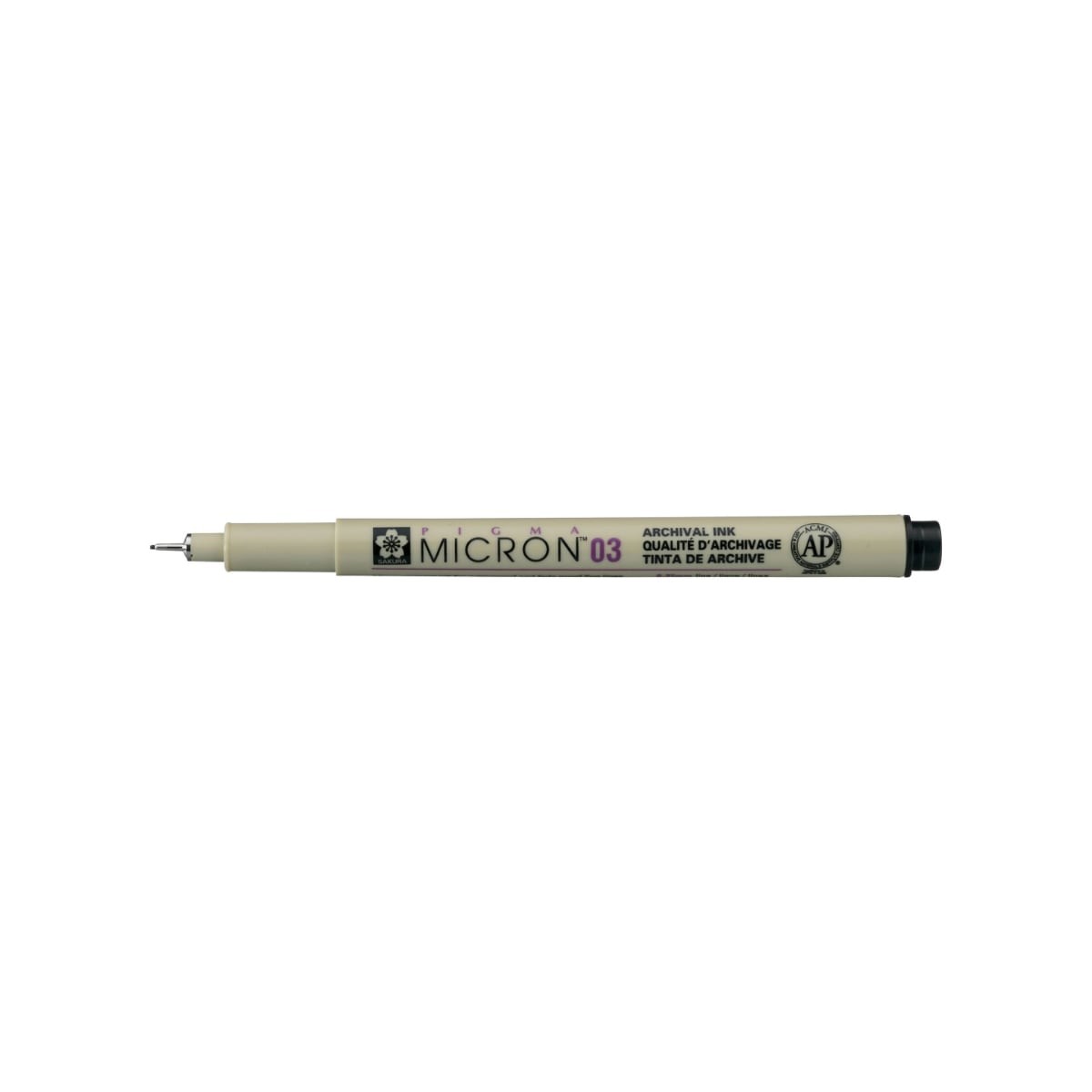 SAKURA Πενάκι Σχεδίου Pigma Micron 03 Black 0.35mm