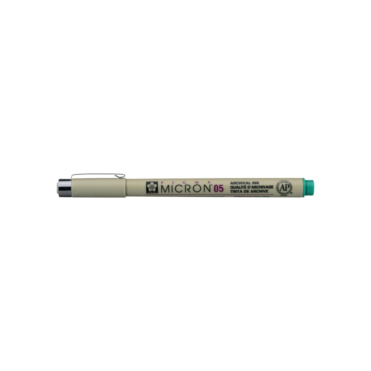 SAKURA Πενάκι Σχεδίου Pigma Micron 05 Green 0.45mm