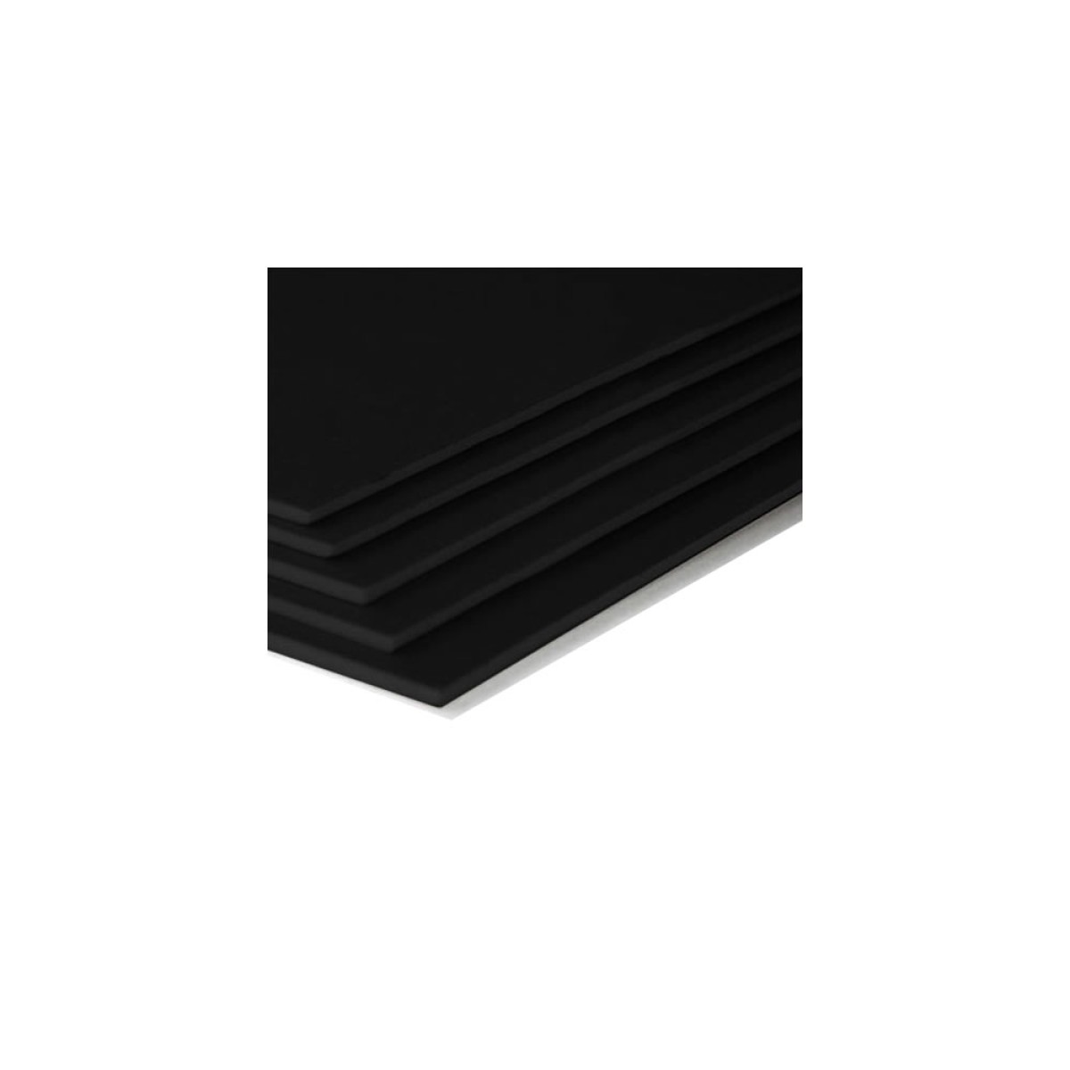 Χαρτόνι Μακέτας Μαύρο 50x70cm 5mm