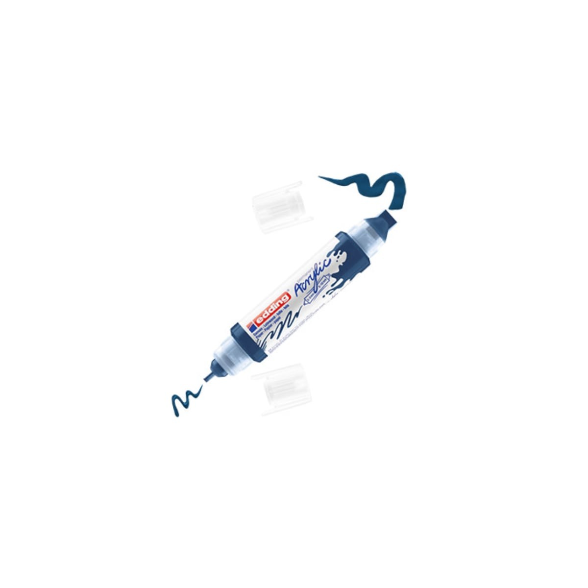 Εdding Ακρυλικός Μαρκαδόρος 3D Διπλής Μύτης 2-3mm/5-10mm Elegant midnight