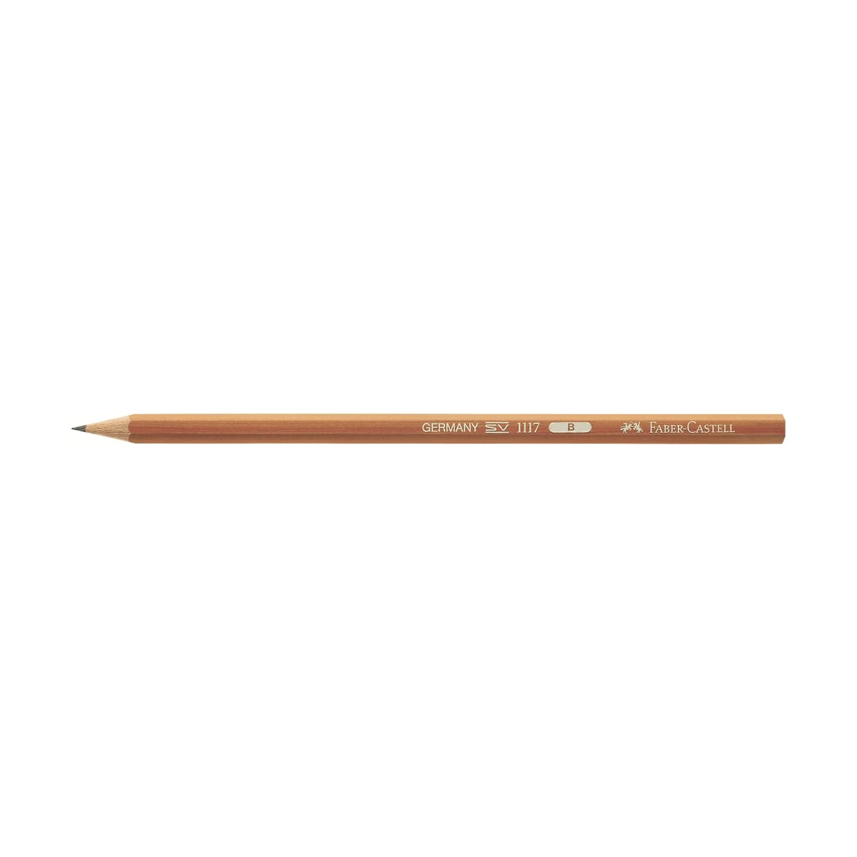 Faber-Castell 1117 Μολύβι Πορτοκαλί 2=B