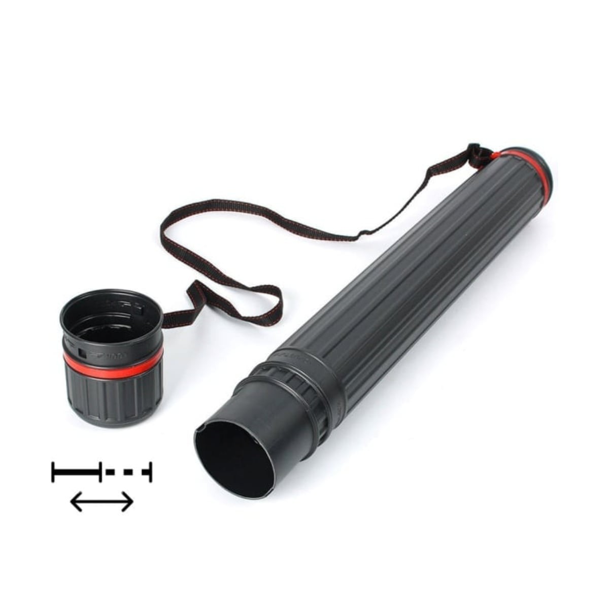 Πλαστική Θήκη Σχεδίων Tube Μεταβλητή 65-110cm
