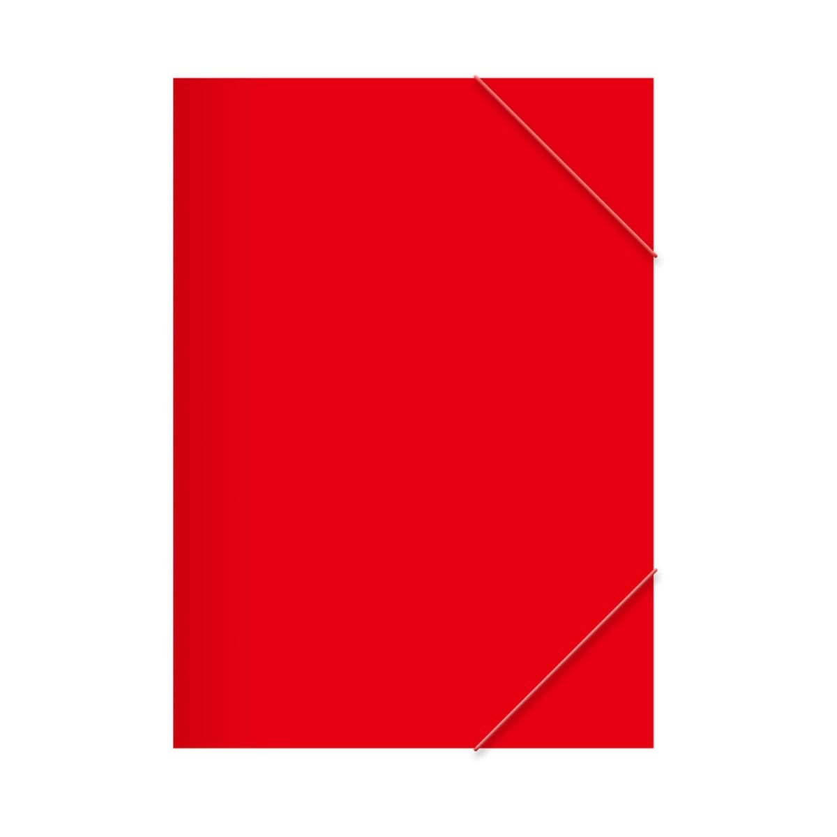 Salko Φάκελος λάστιχο PP 25 x 34.5cm - Κόκκινο