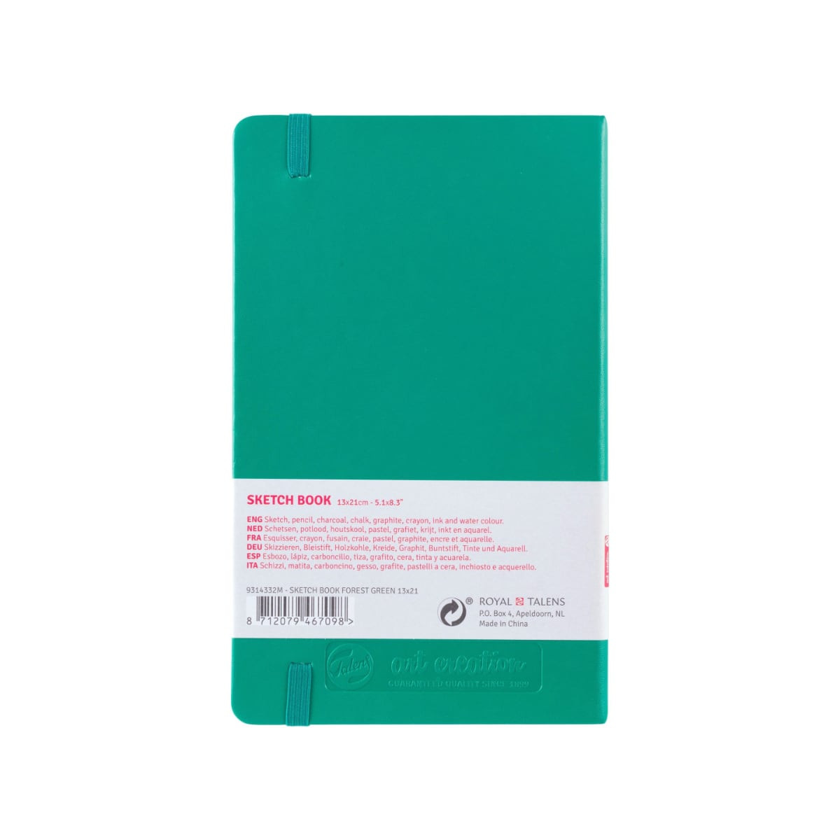 Royal Talens Art Creation Μπλοκ Σχεδίου Forest Green 13x21