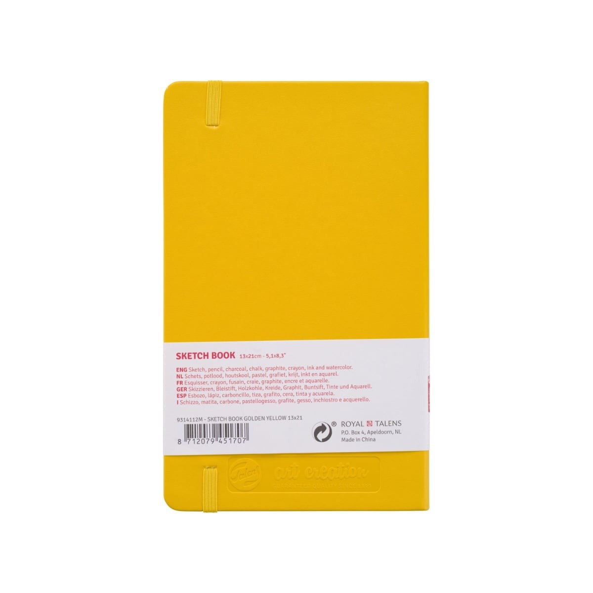 Royal Talens Art Creation Μπλοκ Σχεδίου Golden Yellow 13x21