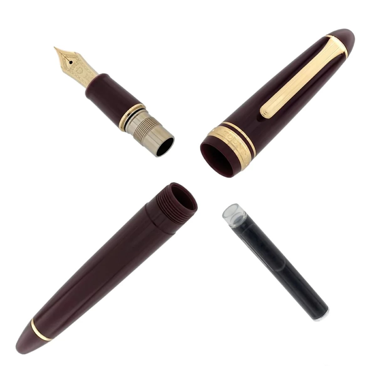 SAILOR 1911 S Maroon Gold 14K Πένα M