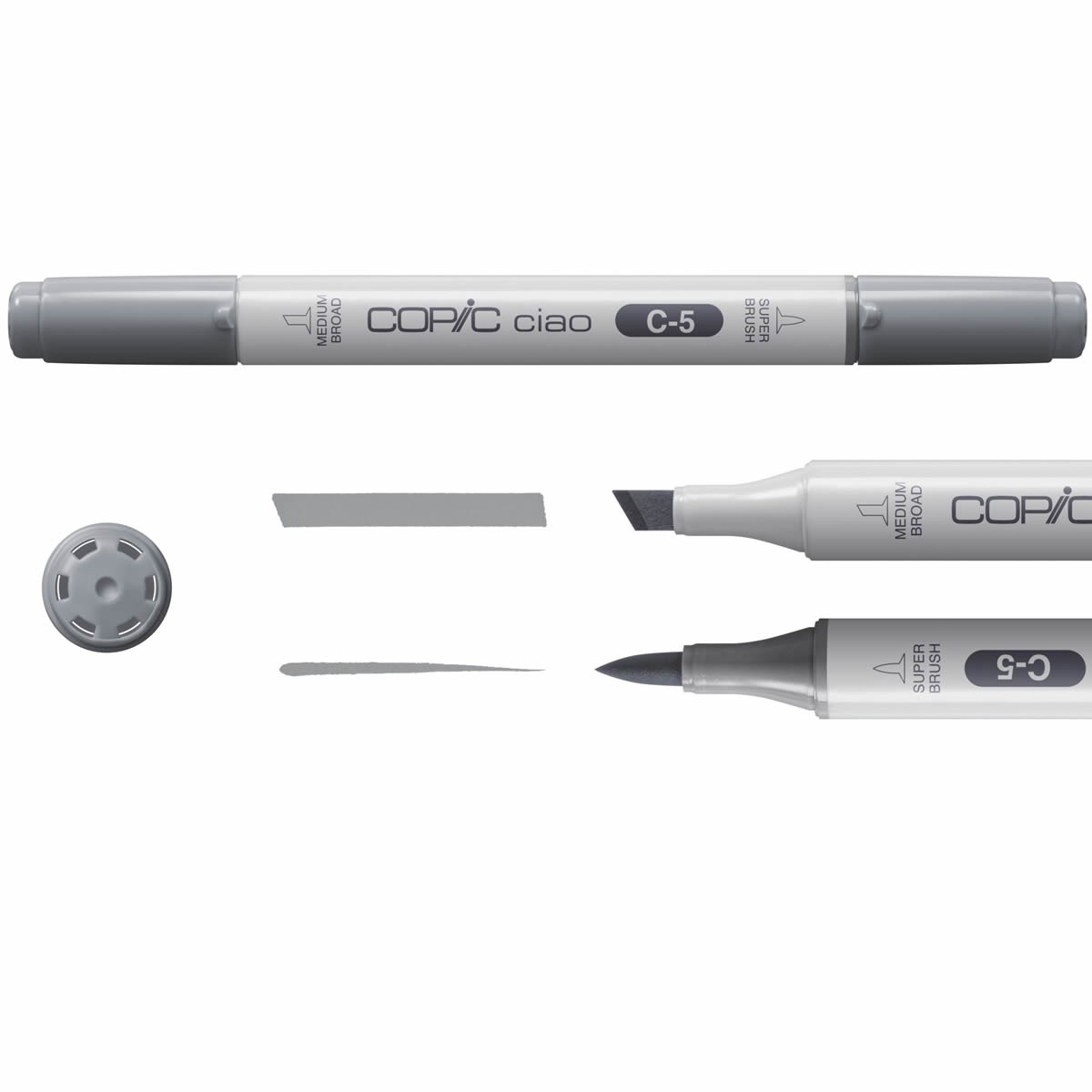 Copic Ciao Set Gray Tones 5 + 1