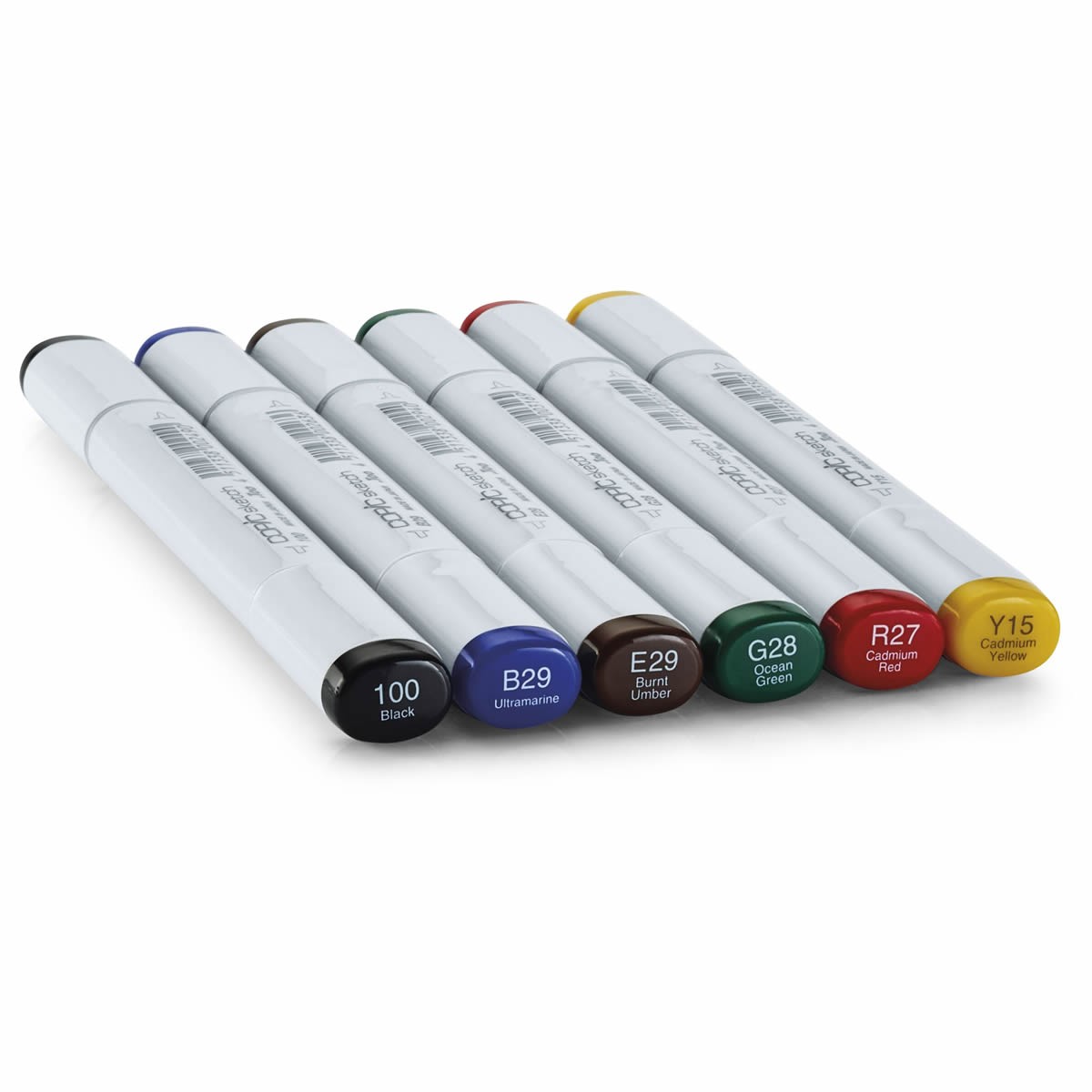 Copic Sketch Set Bold Primaries 6pcs