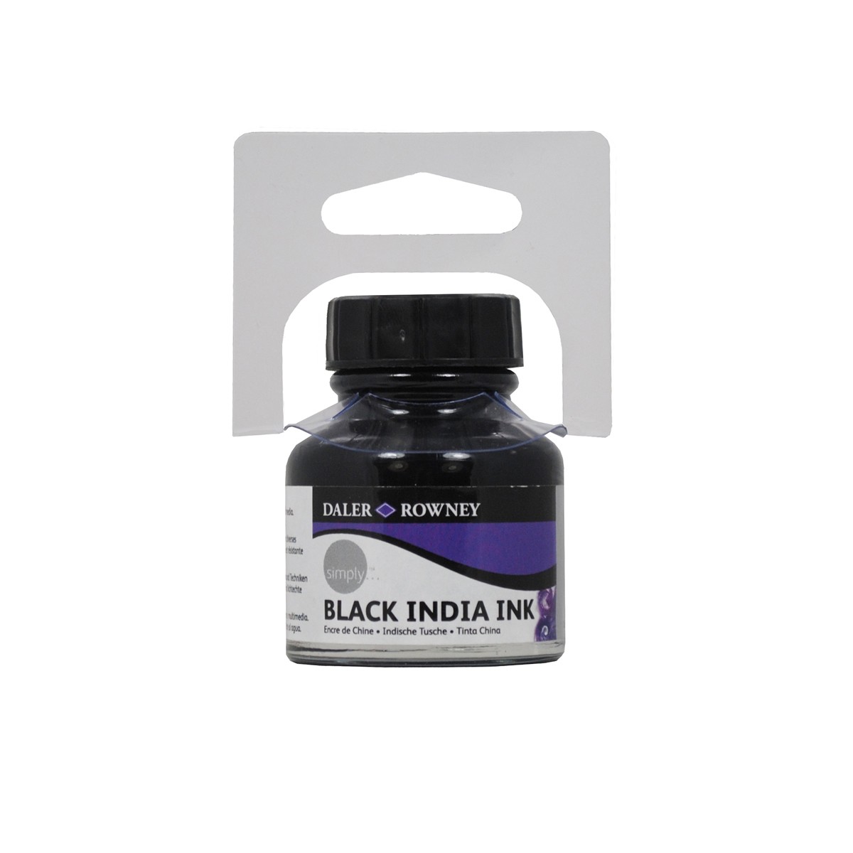 Daler-Rowney Simply Black Indian Μελάνι 29.5ml