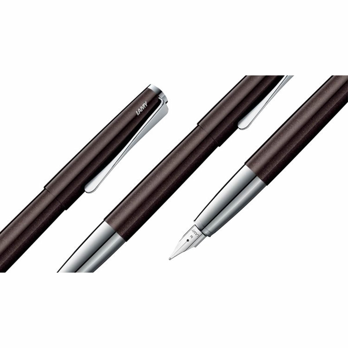 LAMY Studio Dark Brown Πένα M - Σκούρο Καφέ